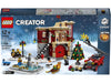 Image of LEGO 10263 Brandweerkazerne in winterdorp