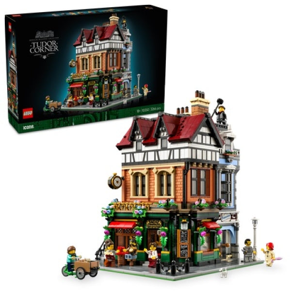 LEGO 10350 Hoekpand in Tudorstijl