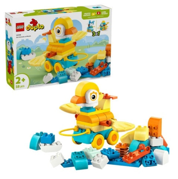 DUPLO 10448 3-in-1 Dieren op Wielen
