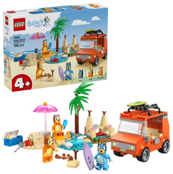 LEGO 11202 Bluey's Autorit naar het Strand