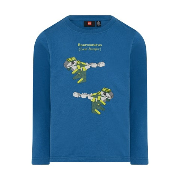 LEGO T-shirt BLAUW (LWTAYLOR 702 - Maat 140)