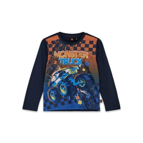 LEGO T-shirt City BLAUW (LWTANO 612 - Maat 110)