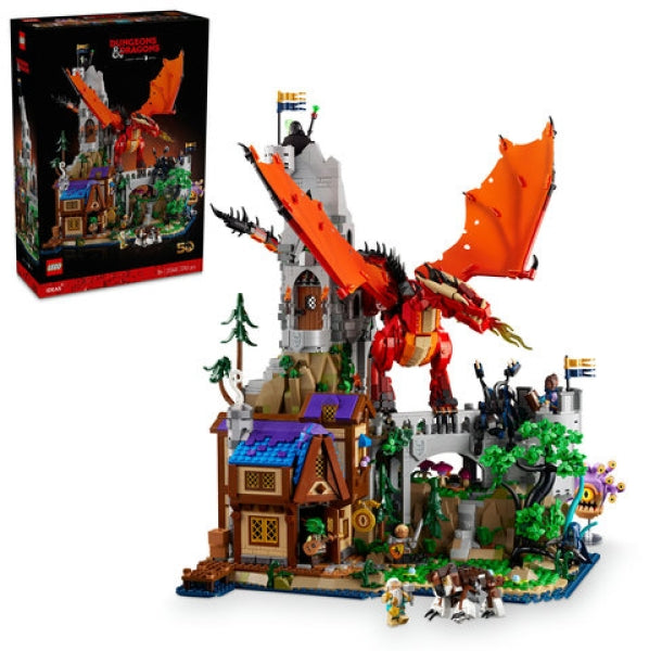 LEGO 21348 Het Verhaal van de Rode Draak