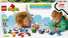 DUPLO 10445 F1 Team Racewagens en Coureurs