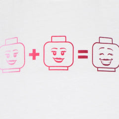 LEGO T-shirt WIT (LWTEAH 301 - Maat 110)