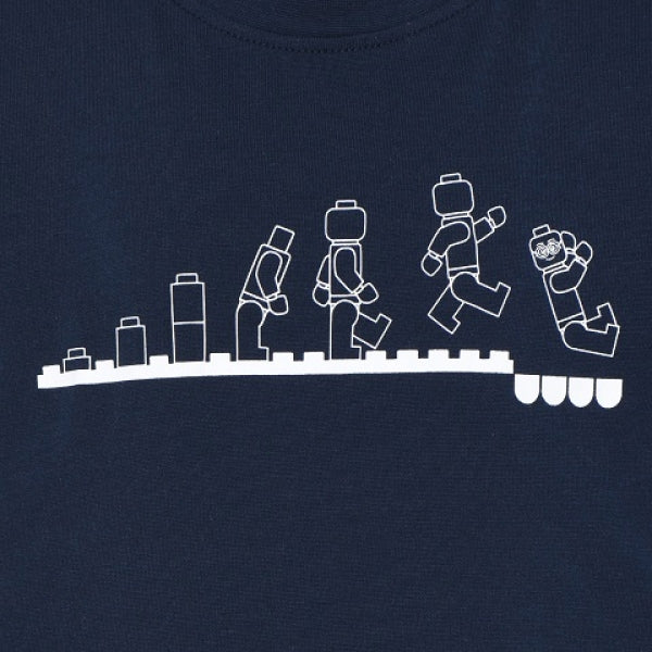 LEGO T-Shirt DONKERBLAUW (LWTINUS 306 - Maat 104)