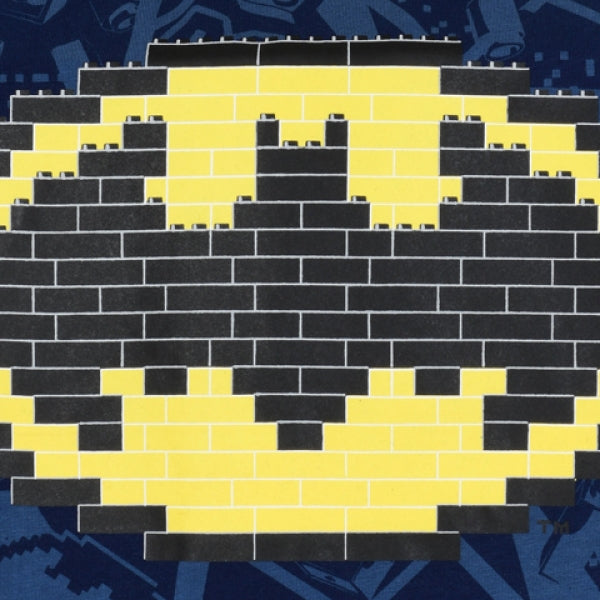 LEGO T-Shirt Batman DONKERBLAUW (M12010191 - Maat 128)