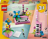 Image of LEGO 31169 Typemachine met Bloemen