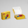 Image of LEGO Wandhaak Set ROOD-BLAUW-GEEL
