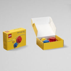 LEGO Wandhaak Set ROOD-BLAUW-GEEL