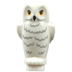 LEGO Uil met Gele Ogen WIT