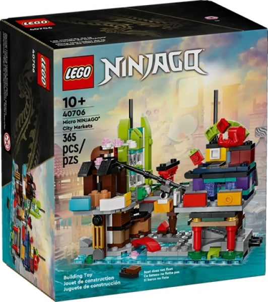LEGO 40706 Micro NINJAGO Stadsmarkten