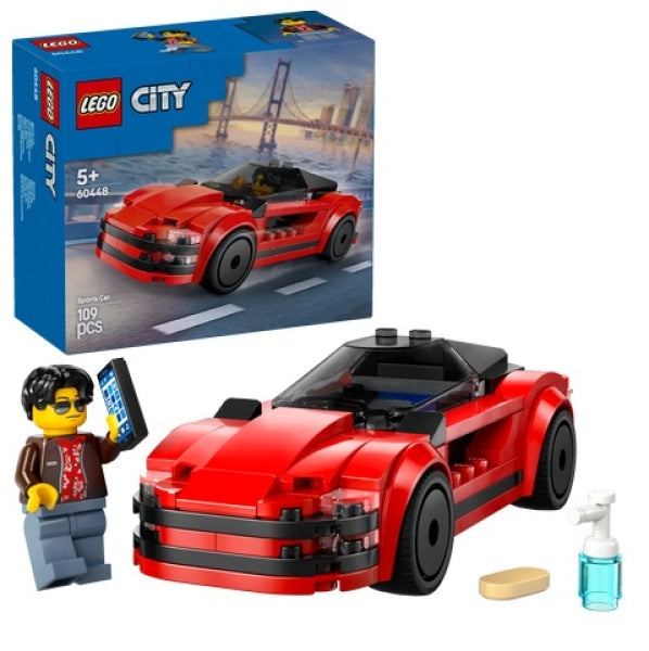 LEGO 60448 Rode Sportwagen