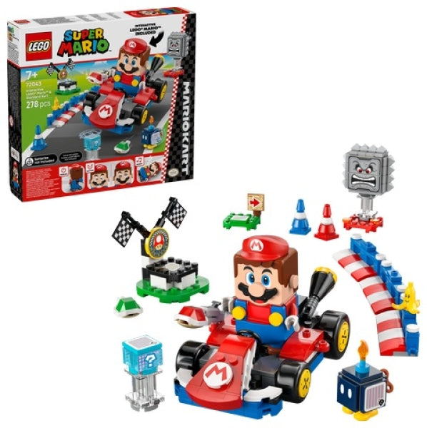 LEGO 72043 Interactieve LEGO Mario en Standaardkart