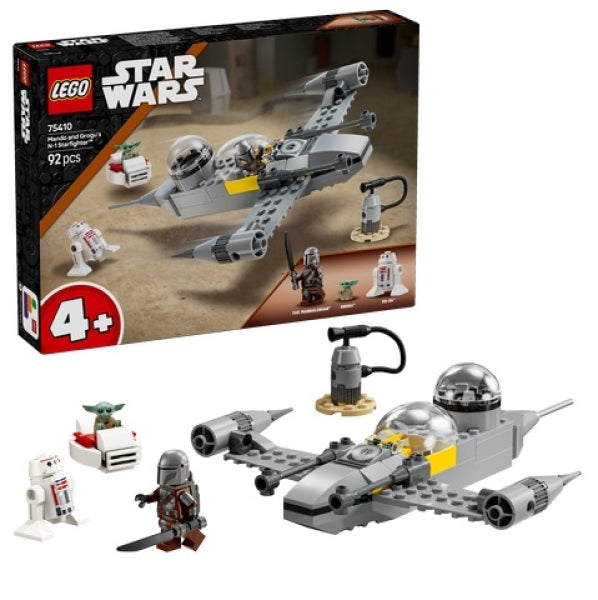 LEGO 75410 Mando en Grogu's N-1 Starfighter