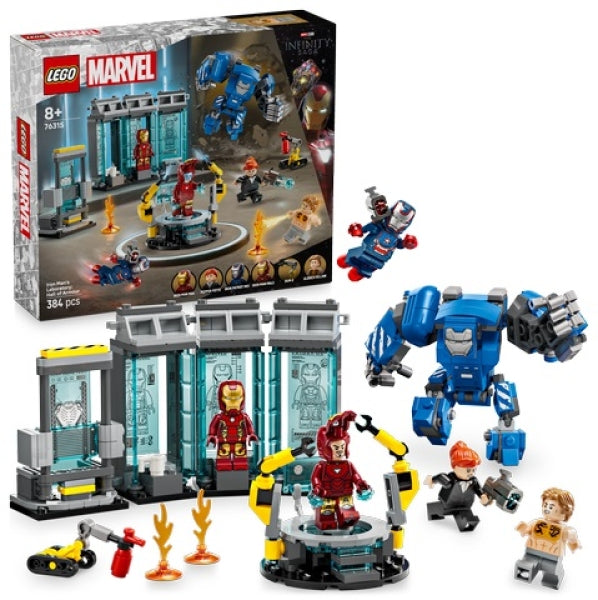 LEGO 76315 Iron Mans Laboratorium: Harnasruimte
