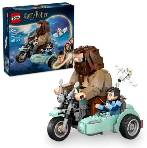 LEGO 76443 Hagrid en Harry's Rit op de Motor