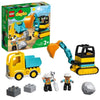 Image of DUPLO 10931 Truck & Graafmachine met Rupsbanden
