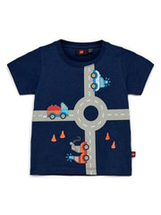 DUPLO T-shirt DONKERBLAUW (LWTAY 201 - Maat 98)