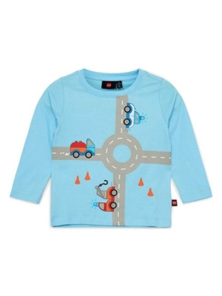 DUPLO T-shirt LICHTBLAUW (LWTAY 200 - Maat 98)