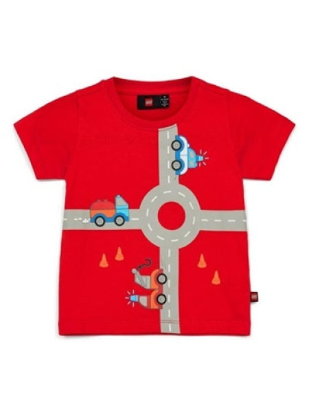 DUPLO T-shirt ROOD (LWTAY 201 - Maat 98)