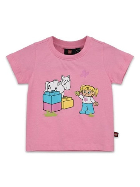 DUPLO T-shirt LICHTROZE (LWTAY 300 - Maat 104)