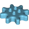 Image of DUPLO Tandwiel 8 met 4 Noppen AZUURBLAUW