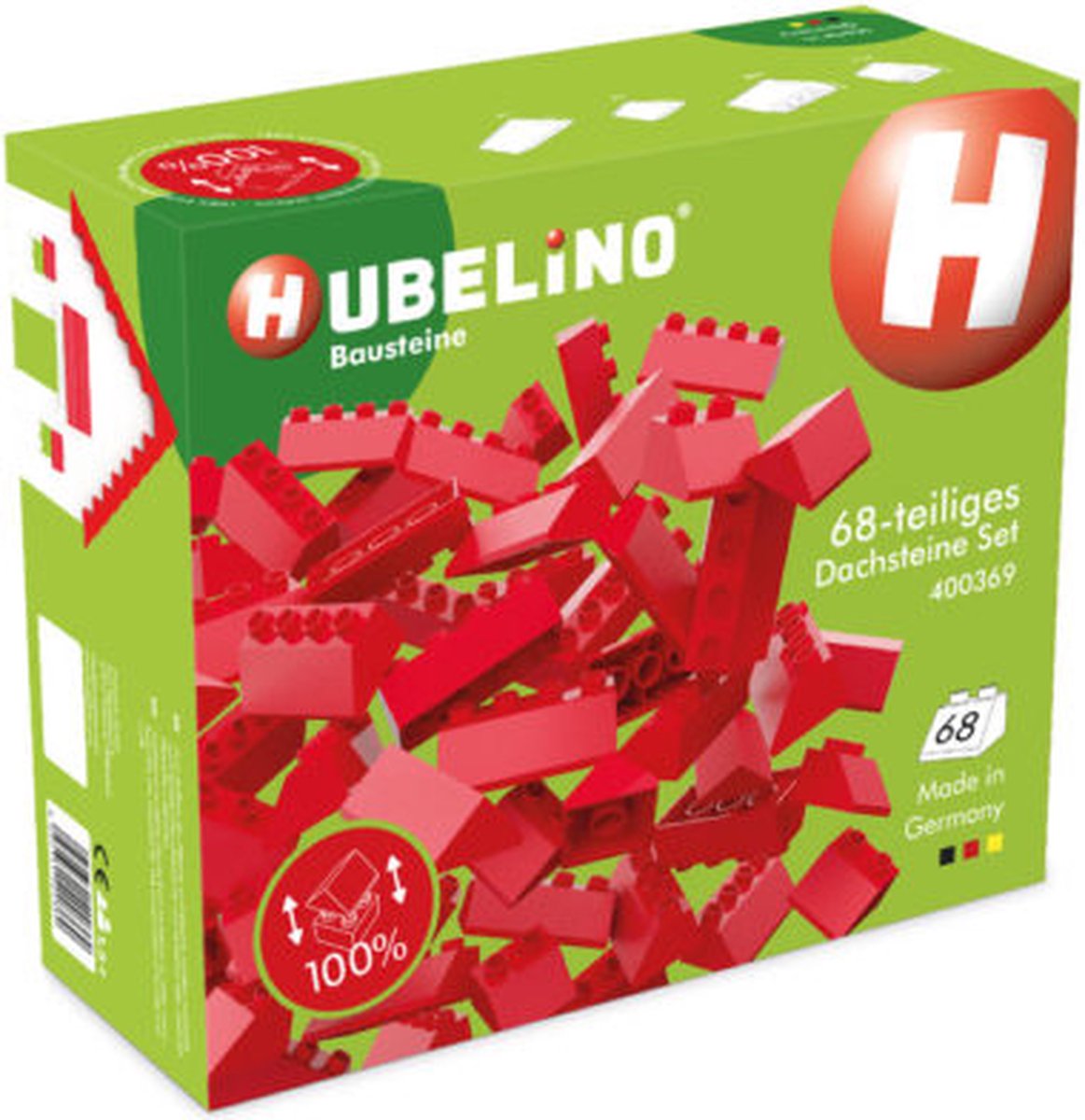 HUBELINO 68-Delige Dakpannenset