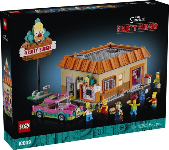 LEGO 10352 The Simpsons Krusty Burger