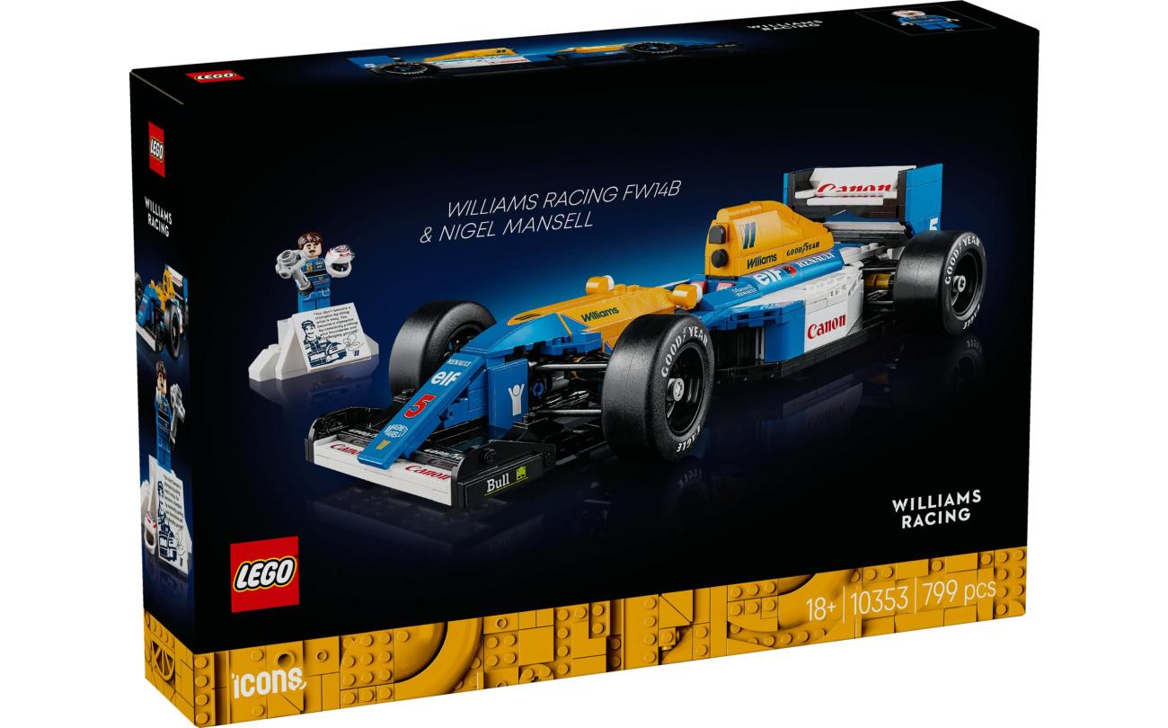 LEGO 10353 Williams Racing FW14B en Nigel Mansell