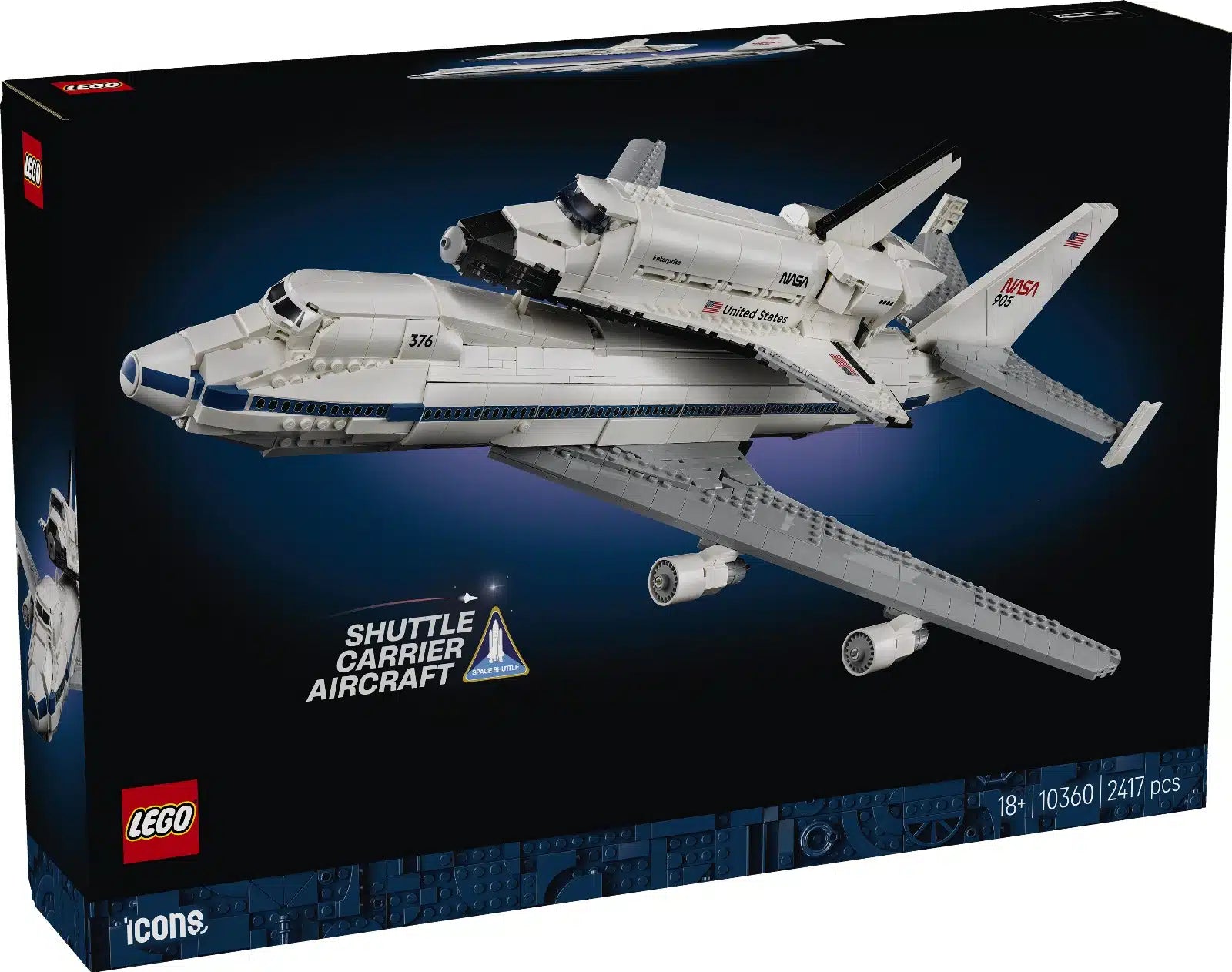 LEGO 10360 Shuttle Carrier Aircraft