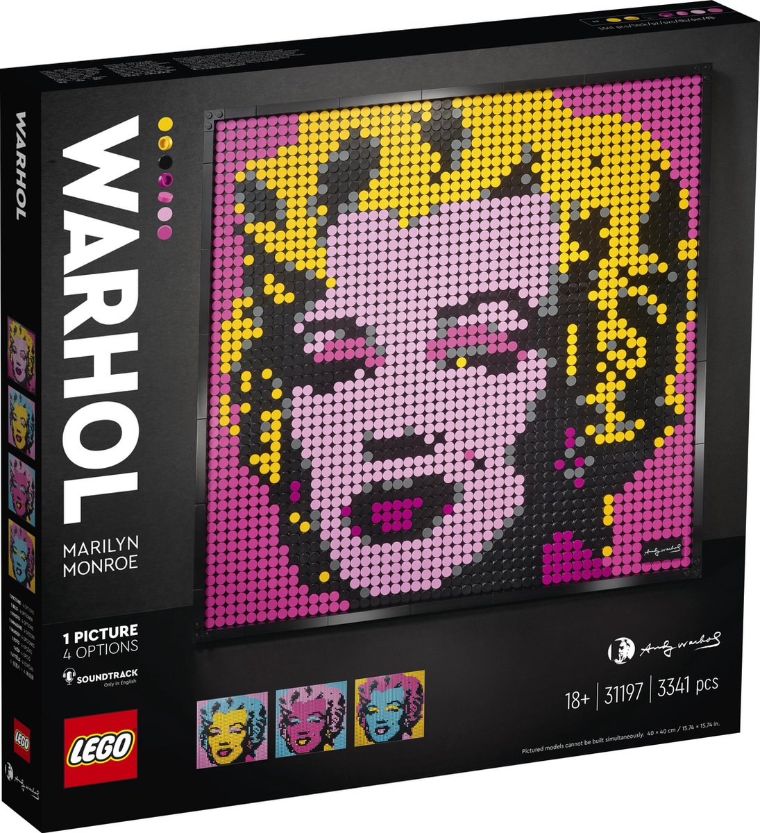 LEGO 31197 Andy Warhol's Marilyn Monroe