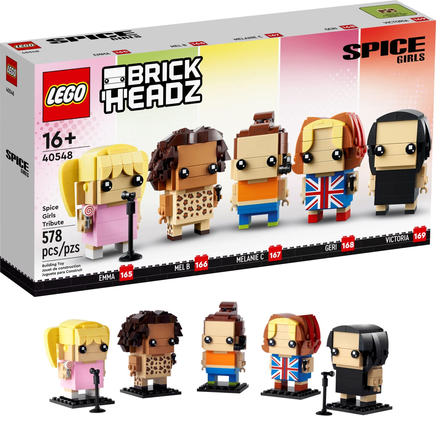 LEGO 40548 Eerbetoon aan de Spice Girls