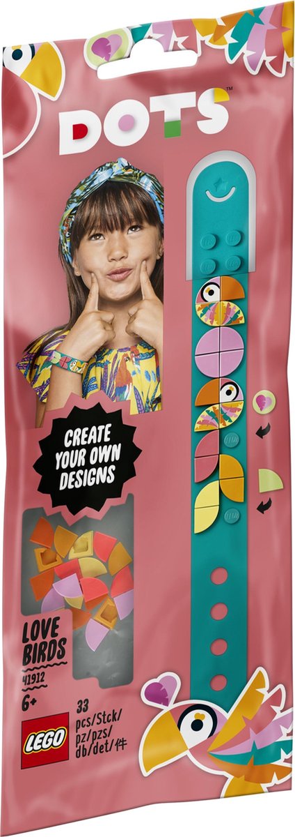 LEGO 41912 Tortelduifjes Armband