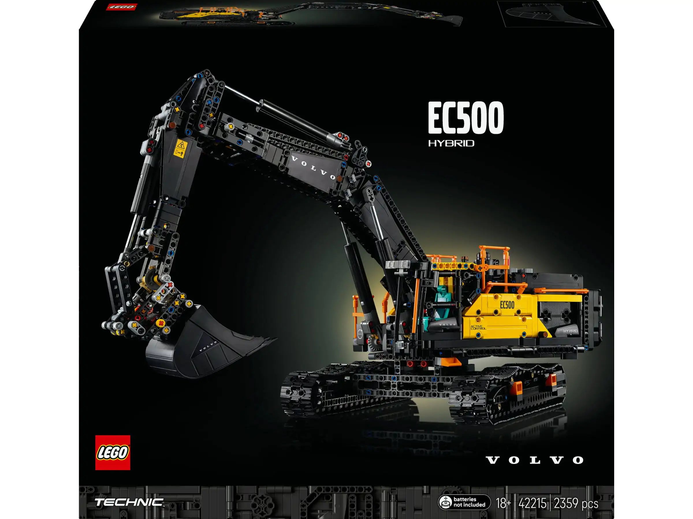 LEGO 42215 Volvo EC500 Hybrid Graafmachine