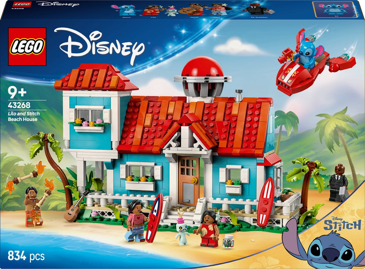 LEGO 43268 Lilo en Stitch Strandhuis