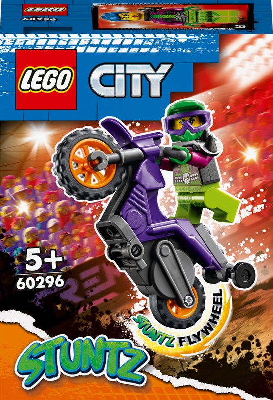 LEGO 60296 Wheelie Stuntmotor