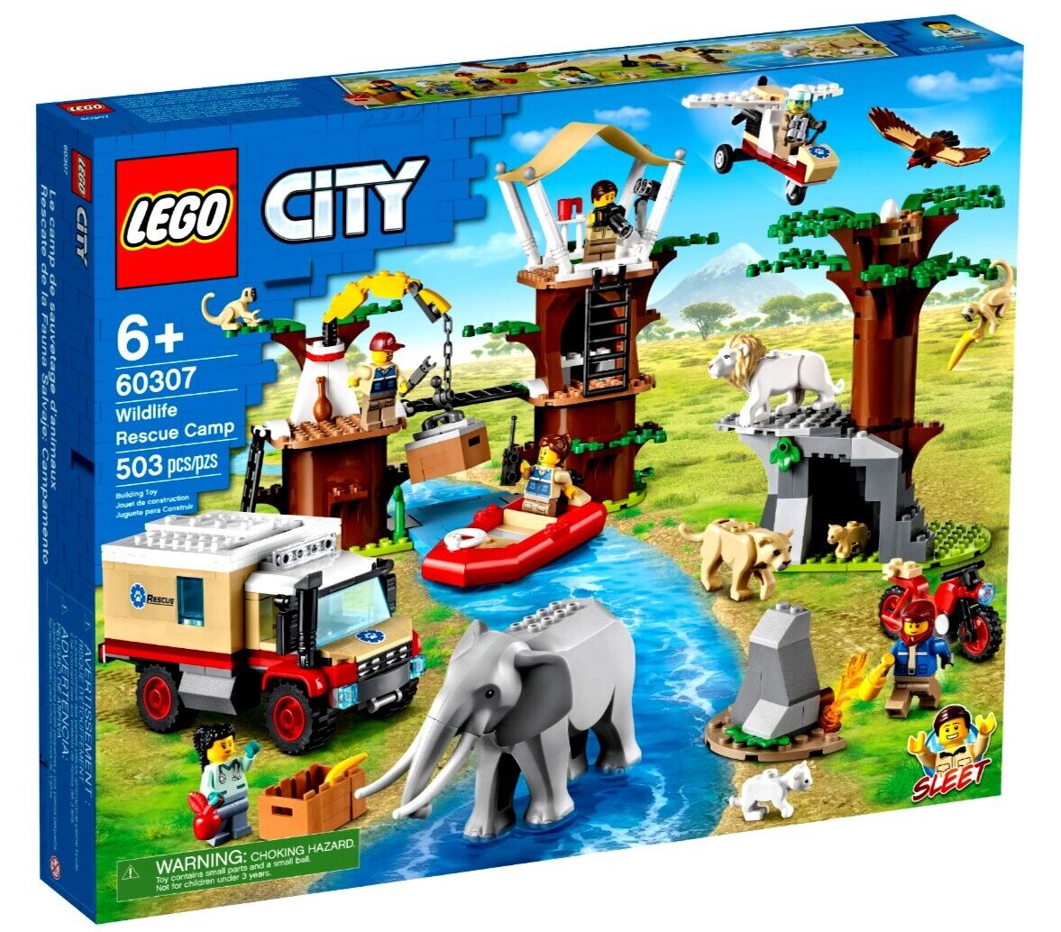 LEGO 60307 Wildlife Rescue Camp
