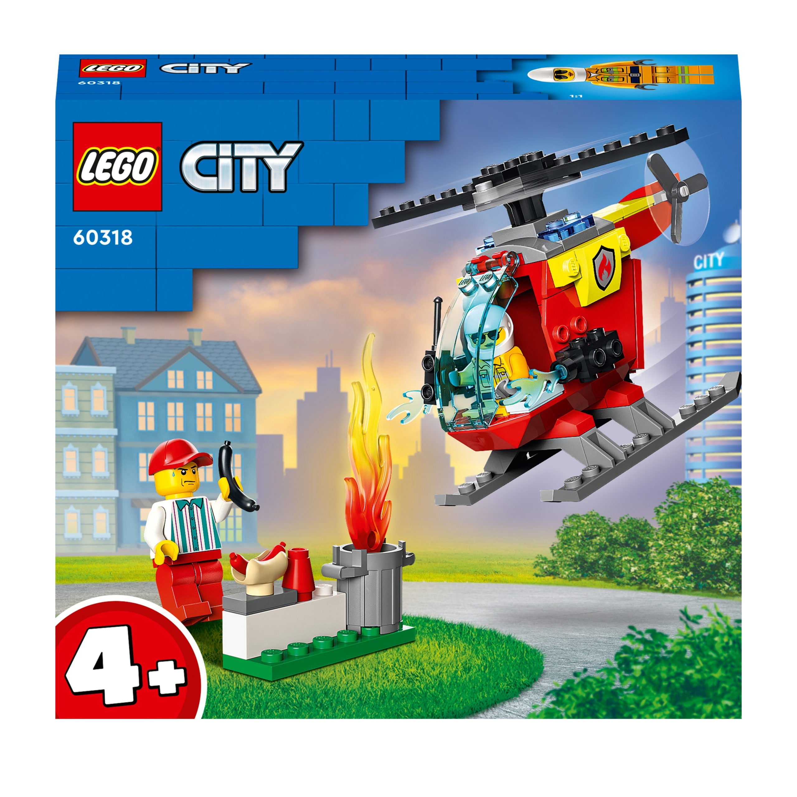 LEGO 60318 Brandweerhelikopter
