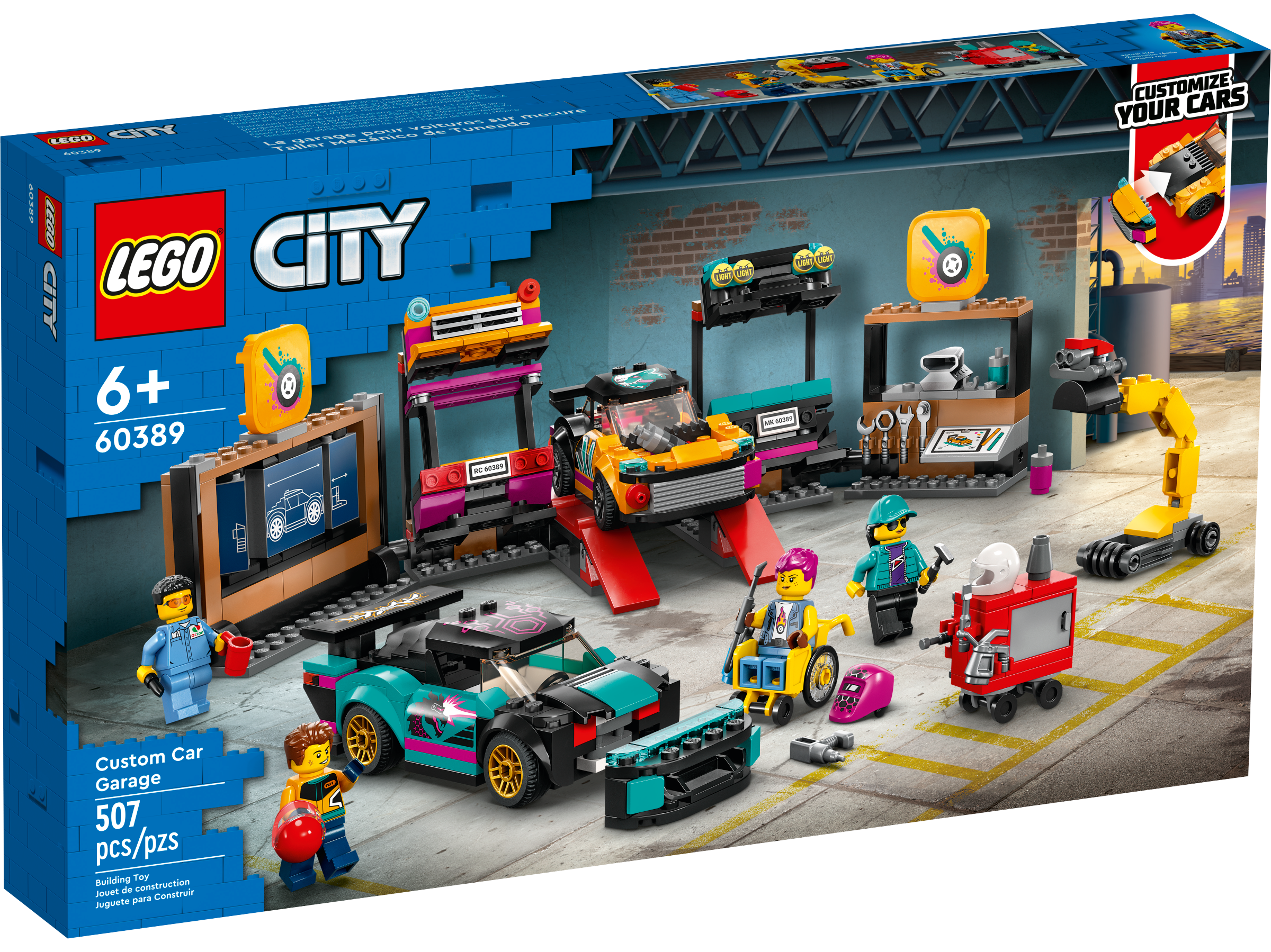 LEGO 60389 Custom Cars Garage