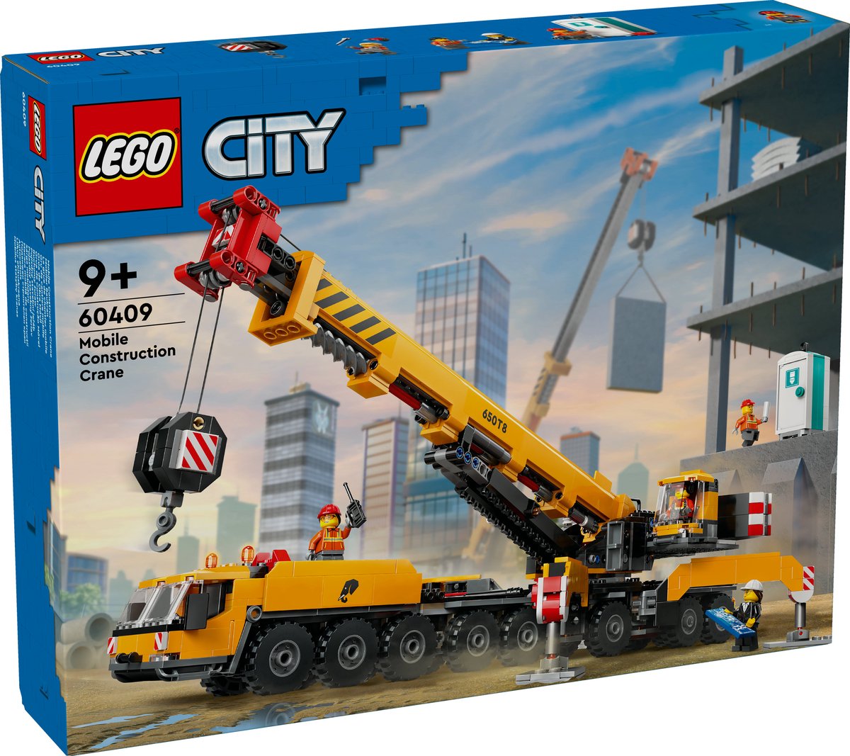 LEGO 60409 Gele Mobiele Bouwkraan