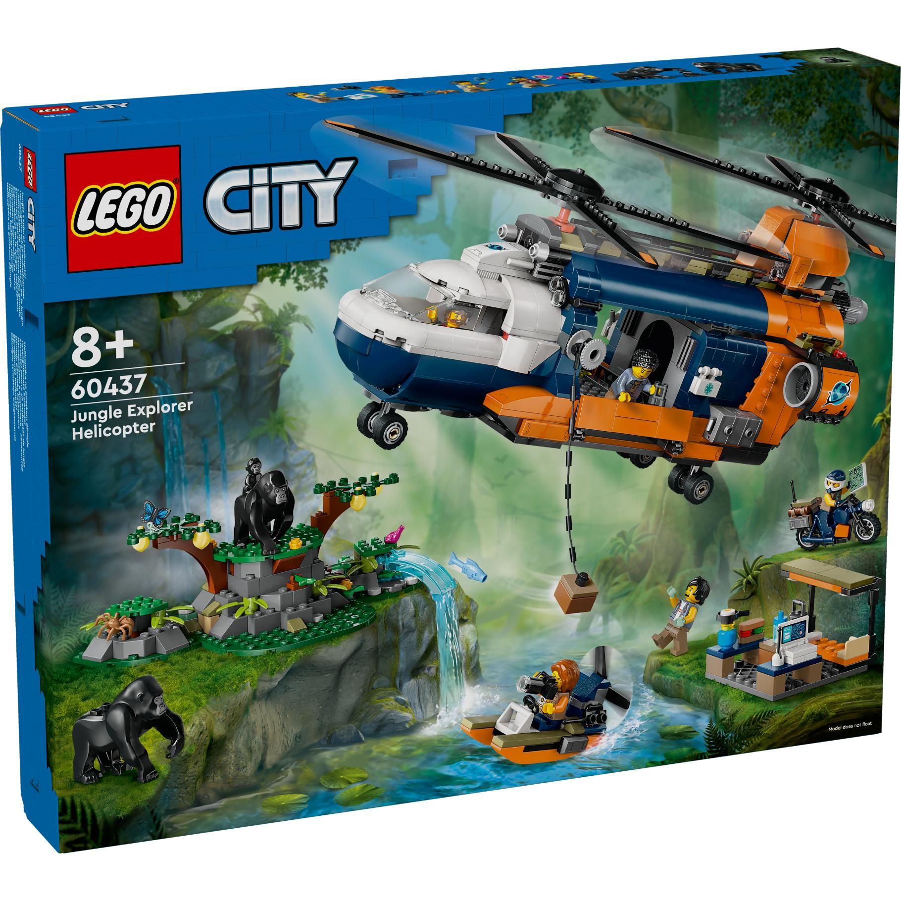 LEGO 60437 Helicopter bij de Basis