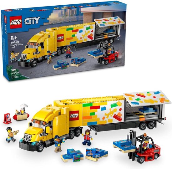 LEGO 60440 Gele Vrachtwagen