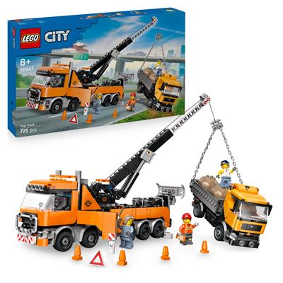 LEGO 60467 Zware Sleepwagen met Kraan