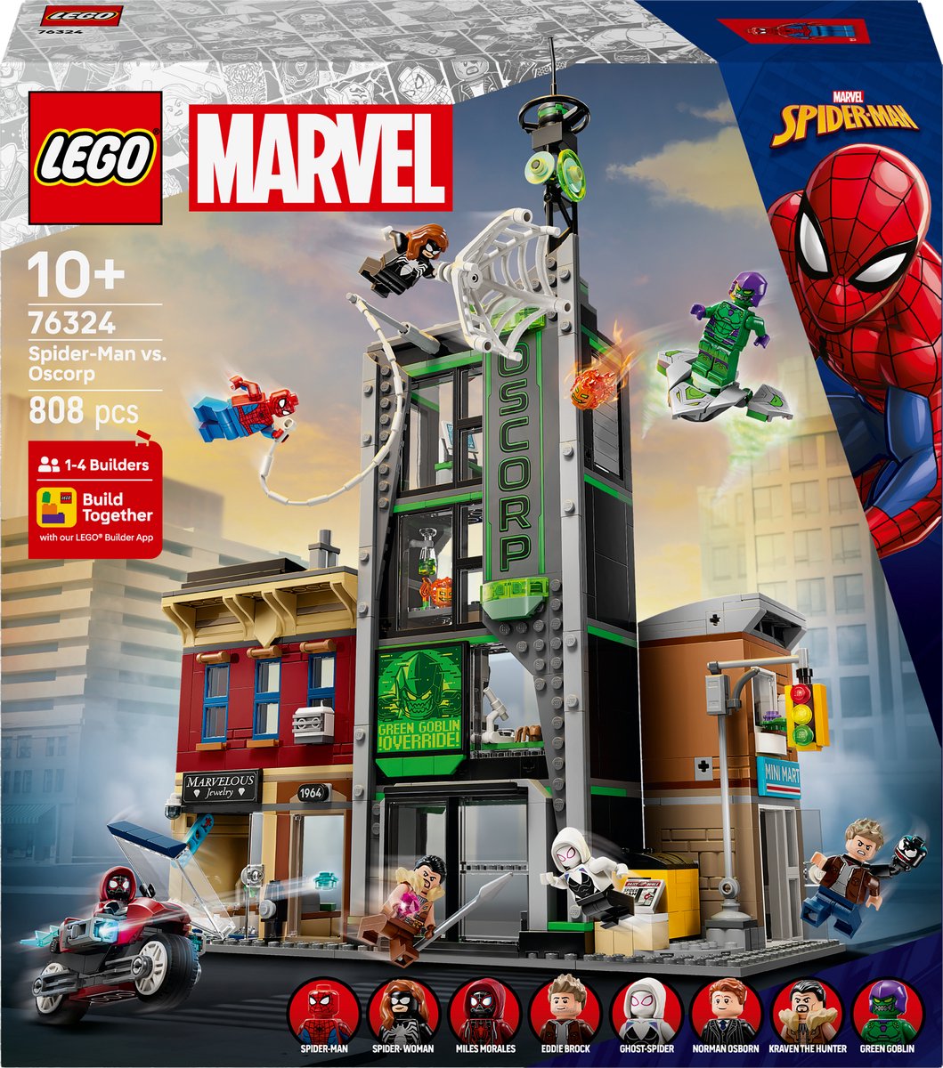 LEGO 76324 Spider-Man VS Oscorp