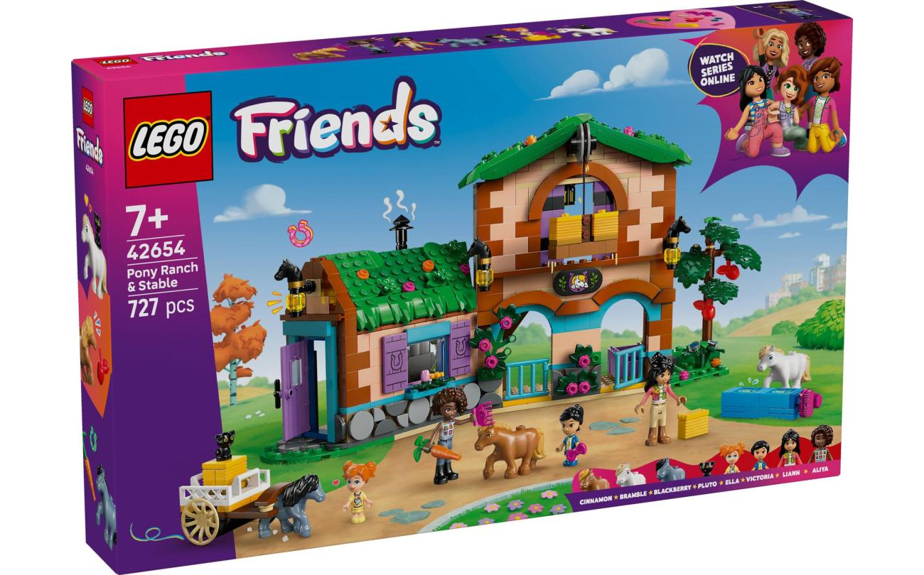 LEGO FriendsLEGO 42654 Ponyboerderij en Stal
