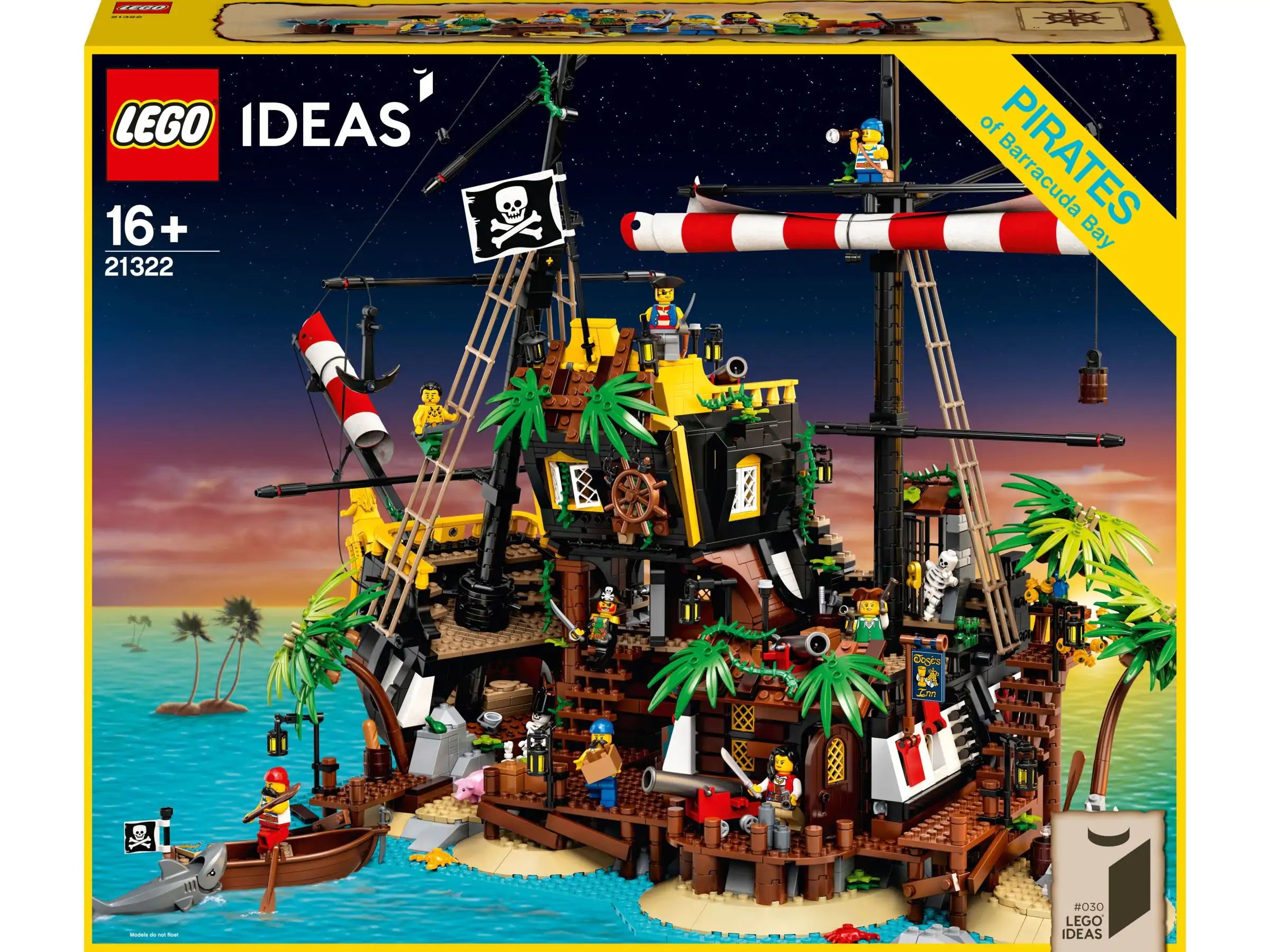 LEGO Ideas 21322 Piraten van Barracuda Baai