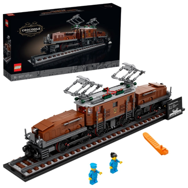 LEGO 10277 Krokodil Locomotief