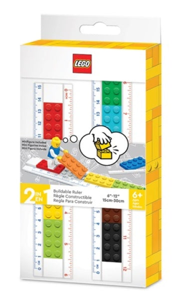 LEGO 2-in-1 Bouwbare Liniaal Met Minifiguur