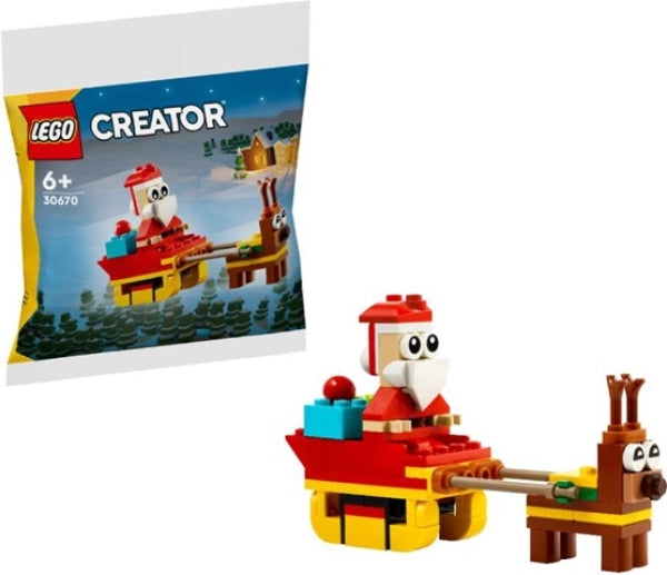 LEGO 30670 Sledetocht van de Kerstman (Polybag)